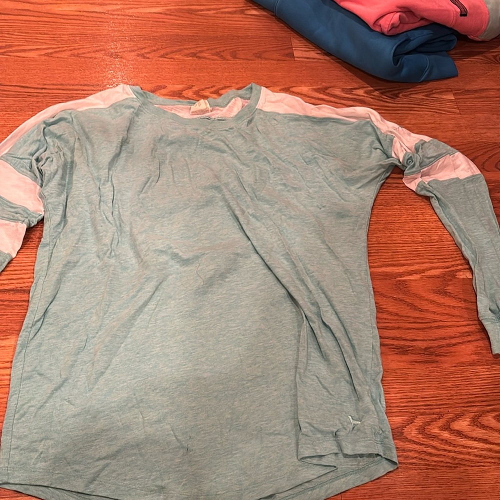 Pink long sleeve top